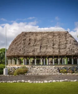 iconic Samoan fale