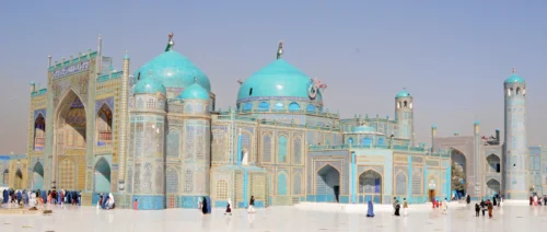 Blue Mosque in Mazar-i-Sharif 16