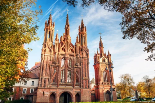 St. Anne Church Vilnius Photos 03